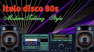 New Italo disco music vol 185, Modern talking style, disco concert instrumental music 2023