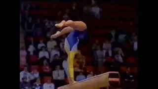 1985 European Gymnastics Champs. women's AA EF