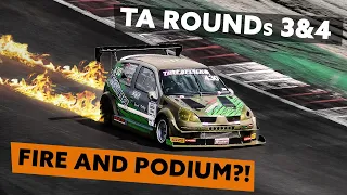 TA Brands Hatch round 3&4. Fire, Rain and Earth! We had it all! Building the fastest.