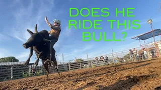 Mario Brings some WILD MEAN bucking bulls to the practice pen