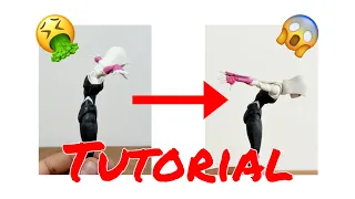 CÓMO MODIFICAR TU SPIDER-GWEN DE SH FIGUARTS!!! (Tutorial Mod del torso)