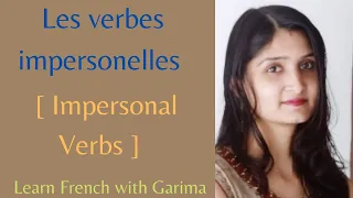 Lesson-55 Les verbes impersonelles (Impersonal Verbs)