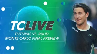 Tsitsipas vs. Ruud Monte Carlo Final PREVIEW | Tennis Channel Live