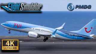 Flight simulator 2020 PMDG ULTRA GRAPHICS landing Lisbon | 4K