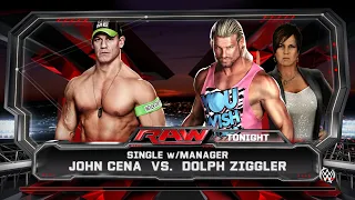 #WWE2k15 второй тур первый бой John Cena - Dolph Ziggler