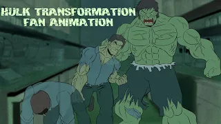 HULK Transformation Fan Animation