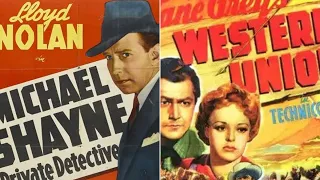 Classic Movie Double Feature Michael Shayne, Private Detective and Western Union