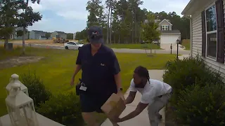 Porch Pirate Steals Package From FedEx Driver