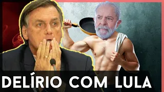 🔴BOLSONARO ALUCINOU COM LULA! Falando que vai levar golpe