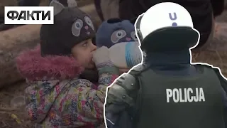 Морозні ночі в наметах, брак харчів та води: напружена ситуація на кордоні Польщі та Білорусі