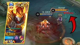 MOONTON THANKS FOR THE NEW ALDOUS ONE SHOT BUILD!! (100% Damage hack!!)