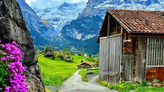 Grindelwald, Switzerland 4K - the most beautiful villages in the world - A fairytale village