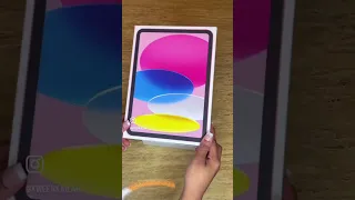 Pink iPad 10th Generation Unboxing 💞