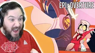 IT'S HERE!! Hazbin Hotel Episode 1 "OVERTURE" [Reaction]