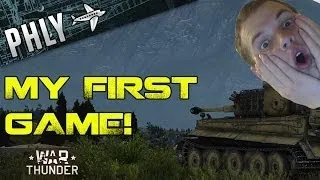 War Thunder Tanks Kv-1 - T-34 Gameplay! My First Game!