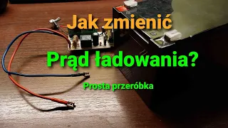 Zmiana prądu ładowania w prostowniku do akumulatorów. Krok po kroku