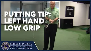 Putting Tip: Left Hand Low Grip