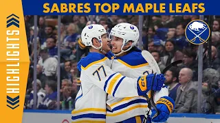 Alex Tuch Scores Twice In Buffalo Sabres Defeat Over Toronto Maple Leafs | March 13, 2023