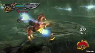 God of War 2 Titan Mode No Upgrade Run+(Pain+) Part 14 HD(Barbarian King)