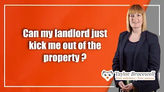 Can my landlord just kick me out of the property? | Dispute Resolution