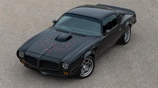 Restore A Muscle Cars 625-HP Pro Touring 1973 Trans Am 6 speed manual 7.0 liter LS3