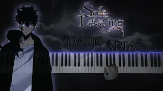 Solo Leveling OST - "Dark Aria LV2" | Piano Cover