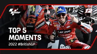 Top 5 MotoGP™ Moments | 2022 #BritishGP