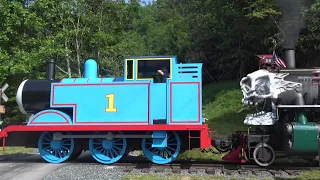 Thomas The Tank Engine And Ghost Train Runby 2 4K