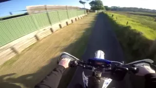 Angry Old Guy VS Motorbike Rider