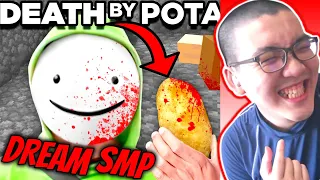 How DEADLY Can A Tiny POTATO Be.. Food Theory: Can You Kill Someone With A POTATO? (Dream SMP) React