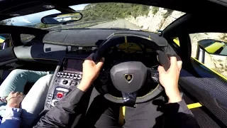 POV Drive: Lamborghini Aventador LP750-4 SV Roadster !!