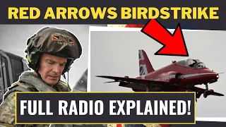 Fighter Pilot REACTS to Red Arrows Birdstrike (FULL RADIO)