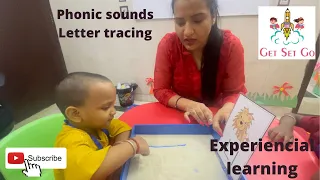 How to introduce letter formation || Letter L activity #letter L phonic sound