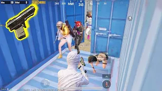 Omg!! BEST CLUTCH with ONLY PISTOL😱Pubg Mobile