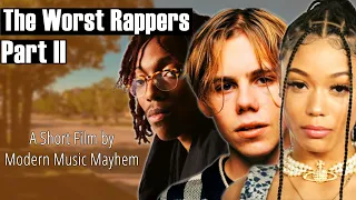 Top 50 - The WORST Rappers of ALL TIME (Part II) | A Short Film by Modern Music Mayhem (2023)