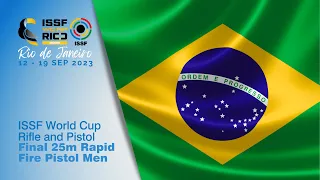 25m Rapid Fire Pistol Men Final - Rio de Janeiro (BRA)  - ISSF World Cup Rifle and Pistol