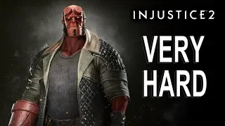 Injustice 2 - Hellboy Battle Simulator (VERY HARD) NO MATCHES LOST