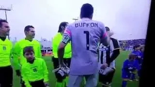 Highlights Udinese Juventus 1/02/2015 Buffon "picchia" Di Natale