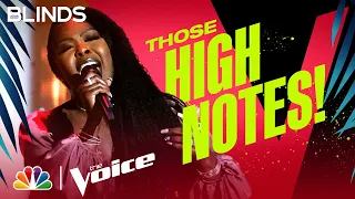 Constance Howard's Beautiful Voice Transforms Justin Bieber's "Peaches" | Voice Blind Auditions 2022