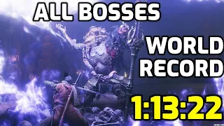 Sekiro All Bosses Speedrun in 1:13:22 [Former World Record]