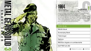 Metal Gear Solid 3: Snake Eater - Master Collection Menu Theme Song