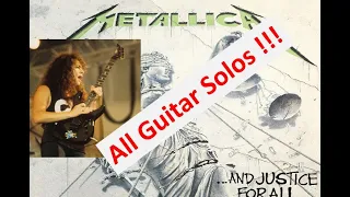 Metallica And Justice For All,  Guitar solos