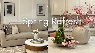 Spring Family Room Refresh|Decorate with Me|Allesin Smart Shades