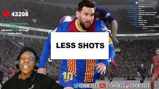 Ishowspeed reacts to why Messi is better than Ronaldo 😂