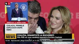 NEWS PASS CU LAURA CHIRIAC. COALIȚIA DINAMITATĂ LA BUCUREȘTI. CIOLACU: DANSUL ÎN DOI S-A TERMINAT P1