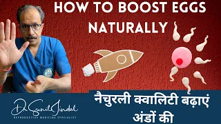 How to boost eggs naturally |नैचुरली क्वालिटी बढ़ाएं अंडों की|Dr. Sunil Jindal| Jindal Hospital