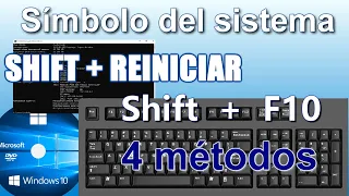 ✨Cuatro métodos para abrir CMD antes de entrar a Windows 11, 10, 8.1 si olvidaste tu contraseña