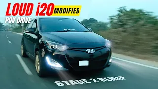 Modified Hyundai i20 Stage 2 ECU Remap | Full System Exhaust | i20 Facelift Modified 2023 | Revkid