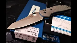 Копия ножа Benchmade Griptilian 550-1(China). Лучше один раз увидеть!