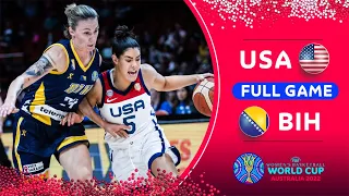 USA v Bosnia and Herzegovina | Full Basketball Game | FIBA Women's Basketball World Cup 2022